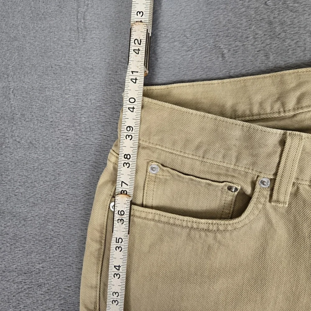 Outerknown SEA Jeans Mens 30x32 Tan Drifter Tapered Fit 5 Pocket Preppy‎ Classic